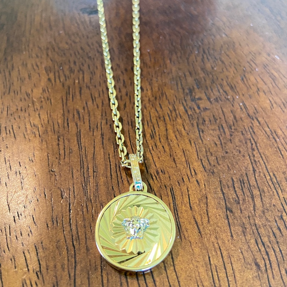 Versace Medusa Pendant Necklace